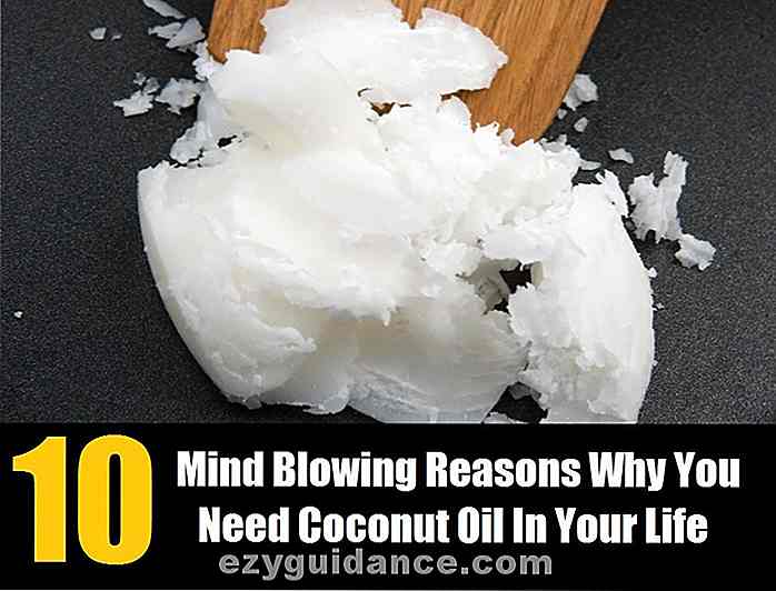 10 Mind Blowing orsaker till att du behöver kokosolja i ditt liv