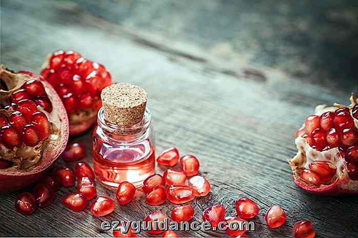 12 meravigliosi benefici dell'olio di semi di melograno