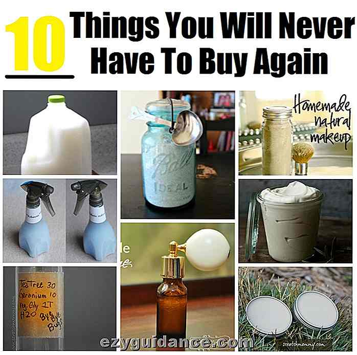 10 saker du aldrig kommer att behöva köpa igen