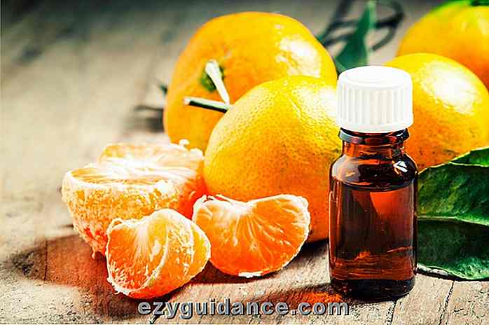 6 Fordeler med Mandarin Essential Oil + 9 måter å bruke den på
