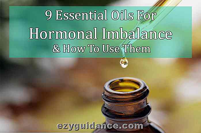9 essentiella oljor för hormonell obalans och hur man använder dem