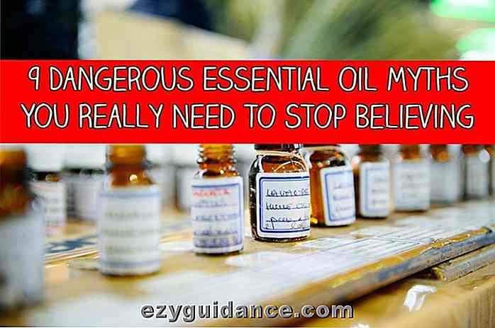 9 Miti di Olio Essenziale Pericoloso Hai davvero bisogno di smettere di credere