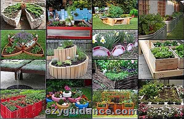 20 Unika & Fun Raised Garden Bed Ideas