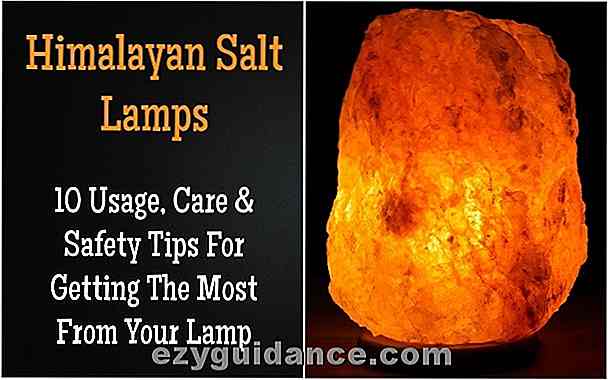 Himalayan saltlamper: 10 bruks-, pleie- og sikkerhetstips for å få mest mulig ut av lampen