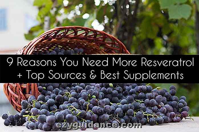 9 skäl till att du behöver mer Resveratrol + Toppkällor och bästa tillskott