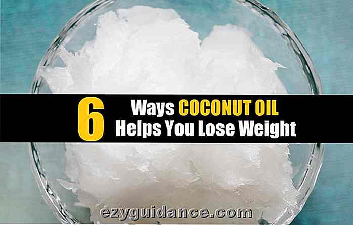 6 geni måter kokosolje hjelper deg med å miste vekt