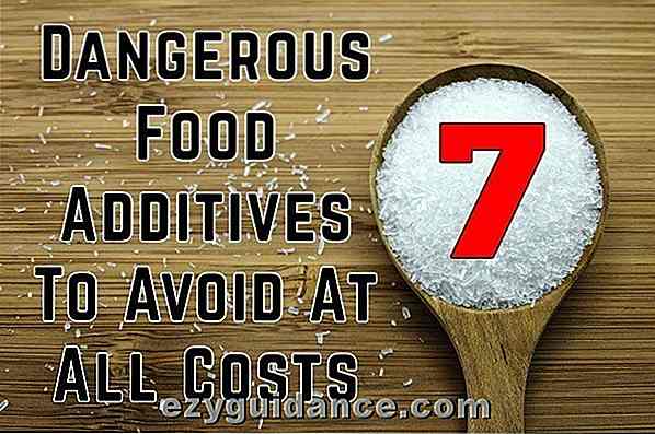 7 Farliga livsmedelstillsatser som ska undvikas till varje pris