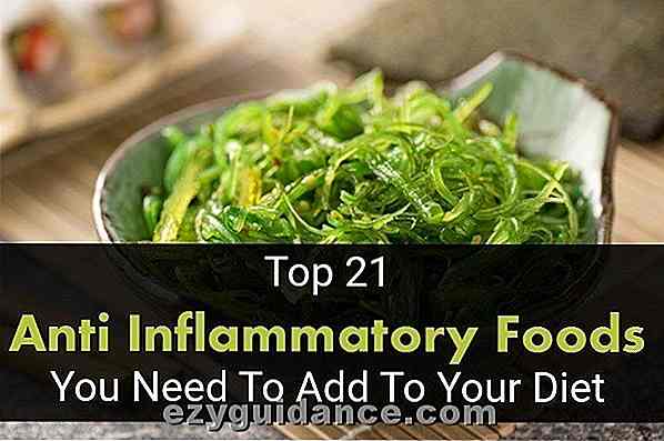 Topp 21 Anti-inflammatorisk mat du trenger for å legge til kostholdet ditt