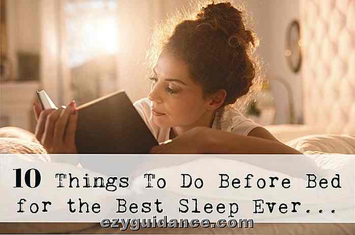 10 cose da fare prima di dormire per il miglior sonno di sempre