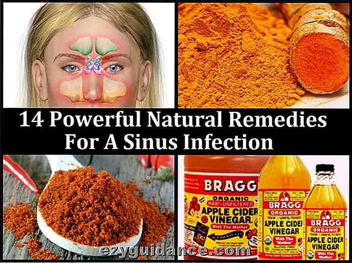 14 Kraftfulla naturläkemedel för en sinusinfektion