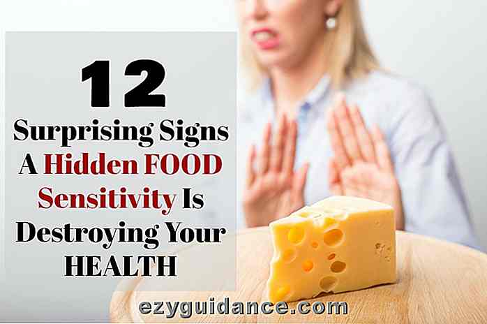12 Overraskende tegn En skjult matfølsomhet ødelegger helsen din