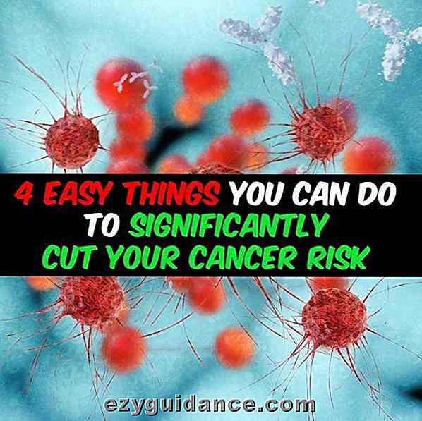 4 enkla saker du kan göra för att avsevärt minska din cancerrisk