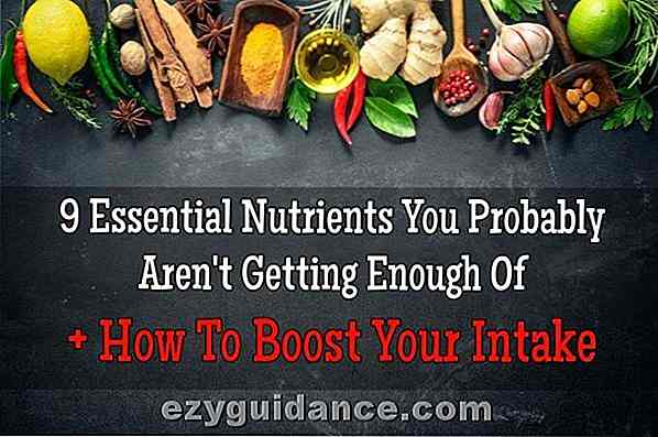 9 essensielle næringsstoffer du sannsynligvis ikke får nok av + Hvordan øke inntaket ditt