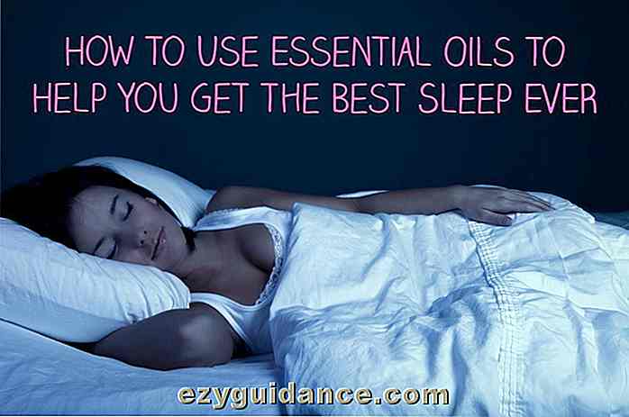 Hur man använder essentiella oljor för att hjälpa dig att få bästa sömn någonsin