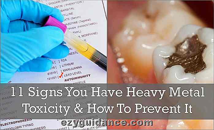 11 segni che hai tossicità da metalli pesanti e come prevenirlo
