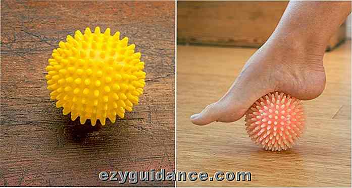 7 skäl att du ska rulla din fot över en spikig massageboll (+ fler övningar)