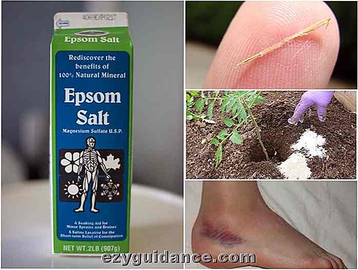 20 Mind Blowing orsaker till att Epsom Salt borde vara i varje hem