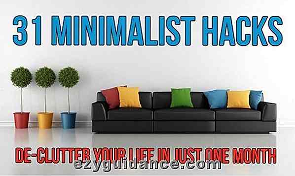 31 Hack minimalisti: disordinati la tua vita in appena un mese
