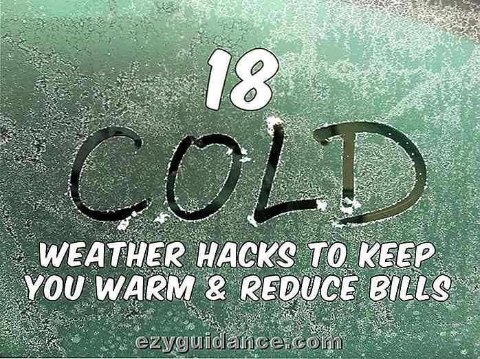 18 Kule Weather Hacks for å holde deg varm og redusere regninger