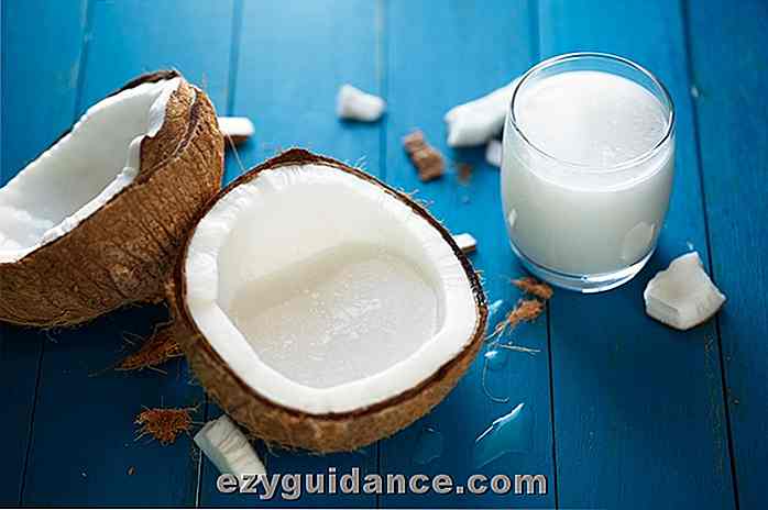 10 avantages de lait de noix de coco pour les cheveux, la peau et la santé