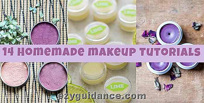 Comment faire votre propre maquillage: 14 tutoriels pour les cosmétiques naturels