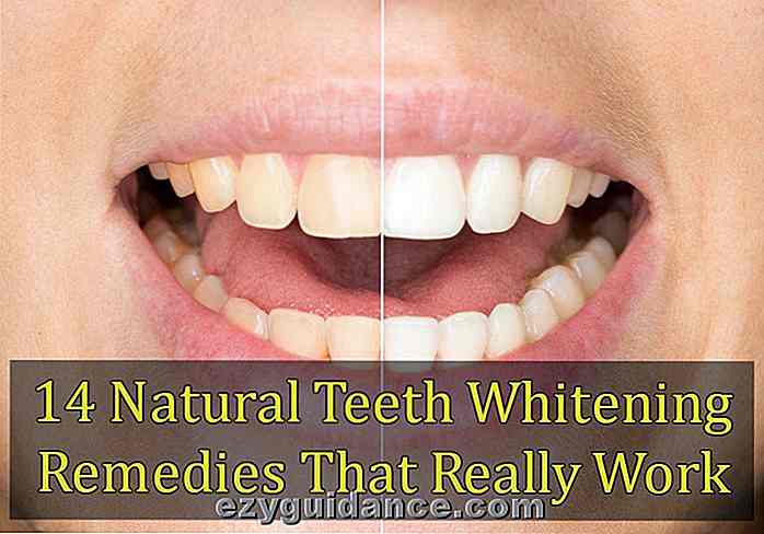 14 Naturliga tänder Whitening Remedies som verkligen fungerar