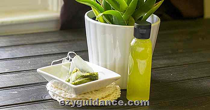 Hausgemachter grüner Tee und Aloe Skin Toner zum Festziehen von Poren, entfernen überschüssiges Öl und vieles mehr