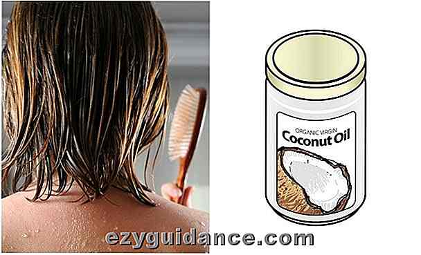 6 smarta sätt att använda kokosolja för vackert hår