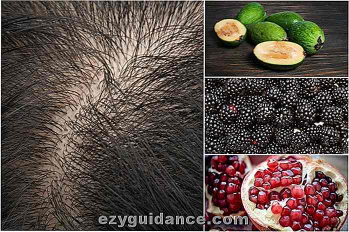 6 Vetenskapligt beprövade frukter som kan omvandla håravfall