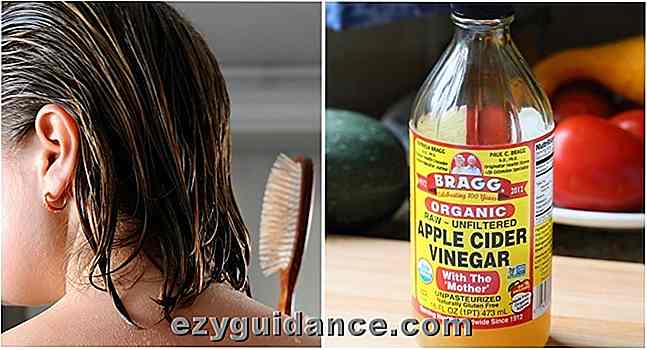 10 raisons d'utiliser le vinaigre de cidre de pomme sur votre cheveux + ACV Hair Rinse Recipe