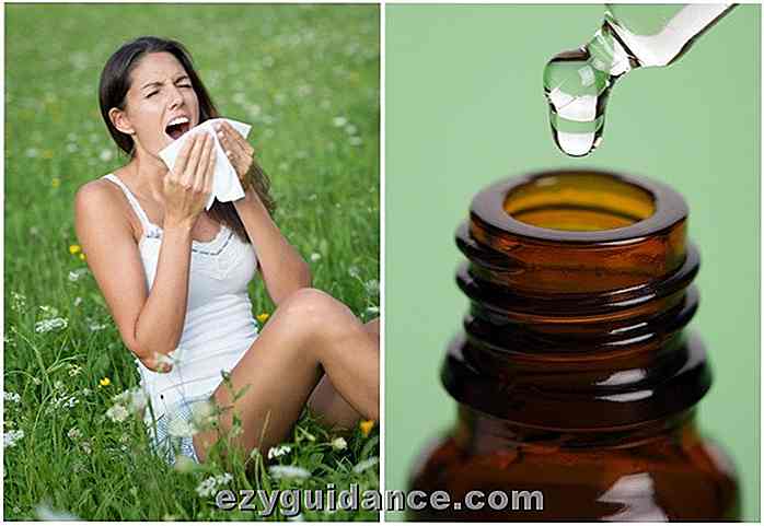 8 ätherische Öle, um Allergien zu überwinden und wie man sie verwendet