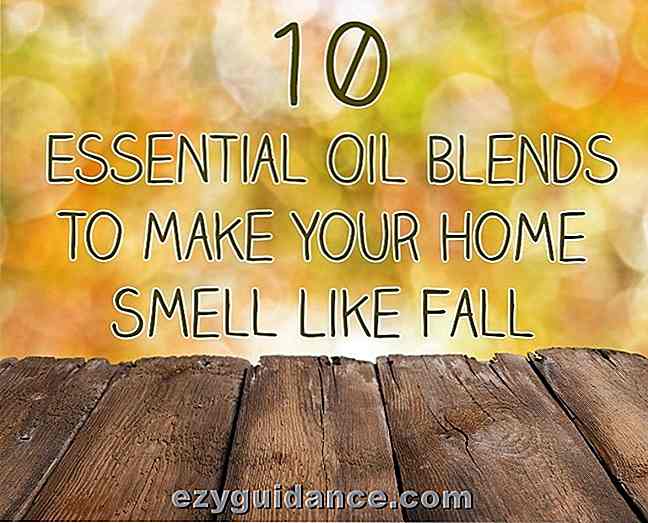 10 ätherische Öl-Mischungen, um Ihr Haus riechen wie fallen