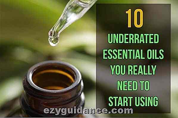 10 huiles essentielles sous-estimées, vous avez vraiment besoin de commencer à utiliser