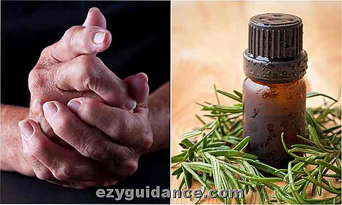 10 oli essenziali che possono alleviare seriamente l'artrite