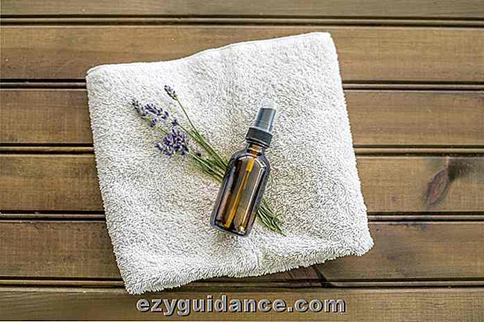 Lo spray di lino lavanda casalingo più semplice che uccide realmente gli odori