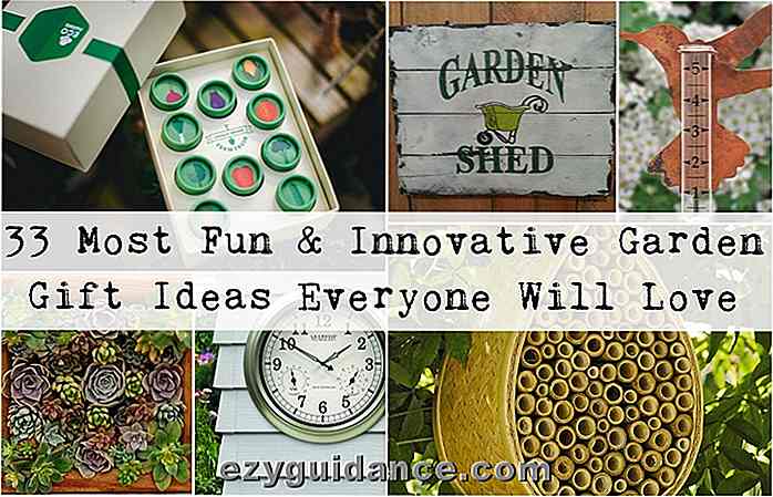 33 Ideas de regalos de jardín más divertidas e innovadoras que todo jardinero adorará