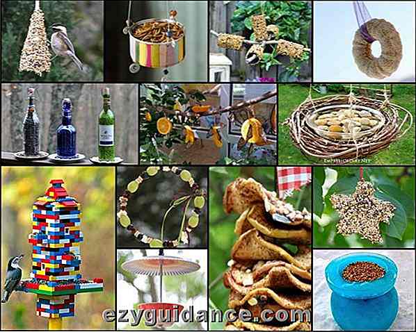 34 mangeoires d'oiseaux de bricolage incroyables qui rempliront votre jardin avec de beaux oiseaux