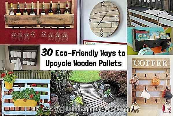 30 miljövänliga sätt att uppnå träpallar i Upcycle