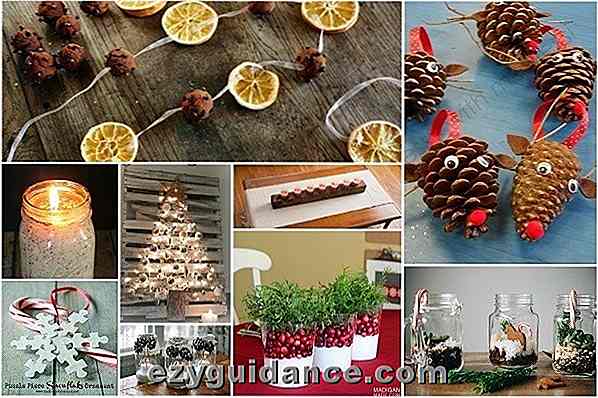32 decoraciones de Navidad ecológicas hechas en casa que se ven impresionantes
