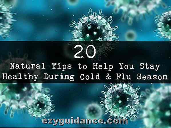 20 natürliche Tipps, die Ihnen helfen, während der Erkältung und Grippe Saison gesund zu bleiben