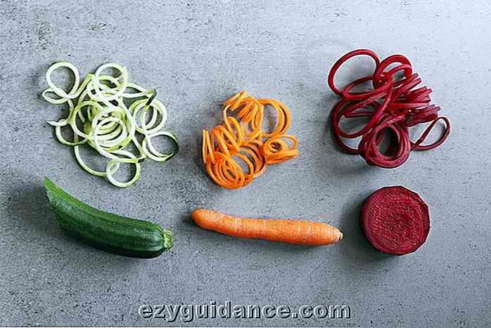15 deliciosas recetas de fideos vegetales para reducir significativamente las calorías