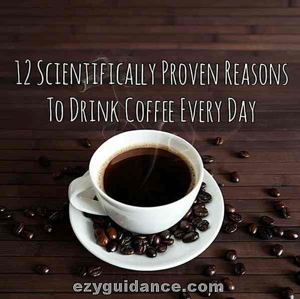 12 Razones científicamente probadas para tomar café todos los días