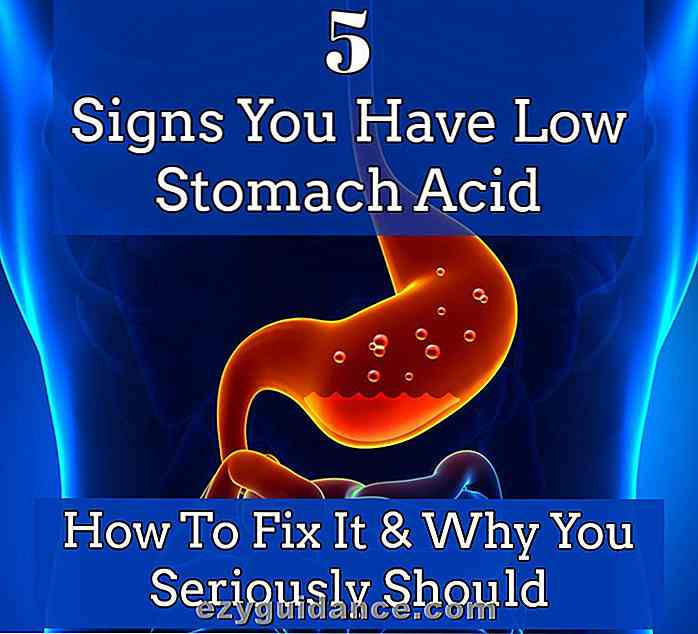 5 señales de que tiene ácido estomacal bajo, cómo solucionarlo y por qué debería estar gravemente enfermo