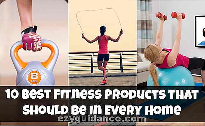 10 bästa fitnessprodukter som borde vara i varje hem