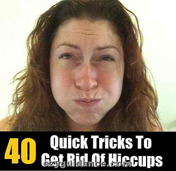 40 Quick Tricks, um Schluckauf loszuwerden