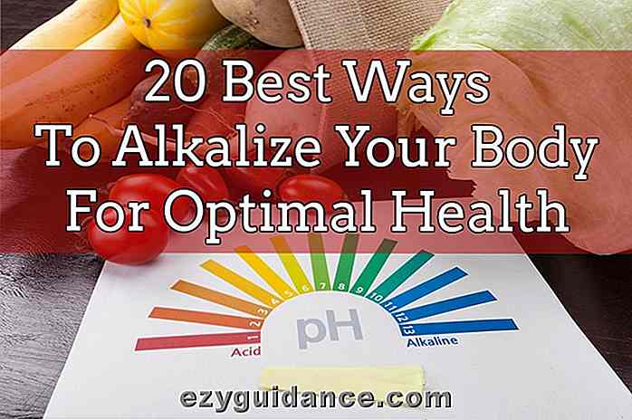 20 mejores maneras de alcalinizar tu cuerpo para una salud óptima