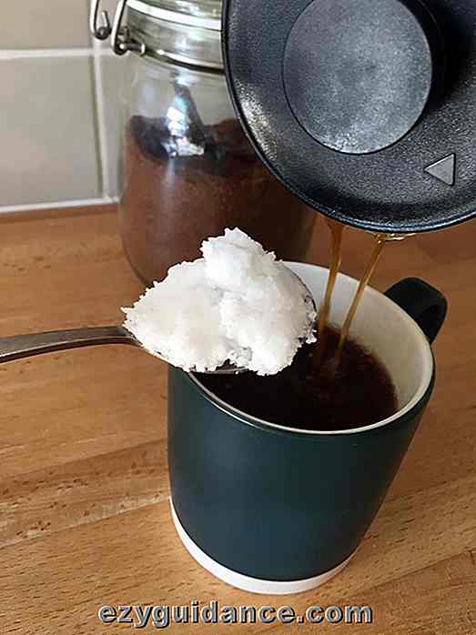 Aceite de coco en café y 6 formas más para hacer que su taza de café sea más saludable
