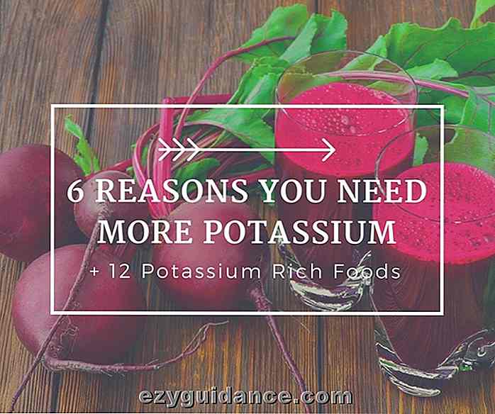 6 raisons pour lesquelles vous avez besoin de plus de potassium et de 12 aliments riches en potassium