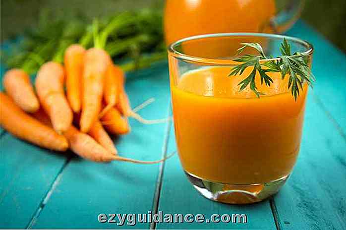 9 razones por las que debería tomar un vaso de jugo de zanahoria en este momento
