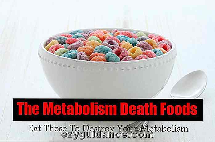 Alimentos para la muerte del metabolismo: 10 cosas que todo el mundo come que DESTRUYEN el metabolismo